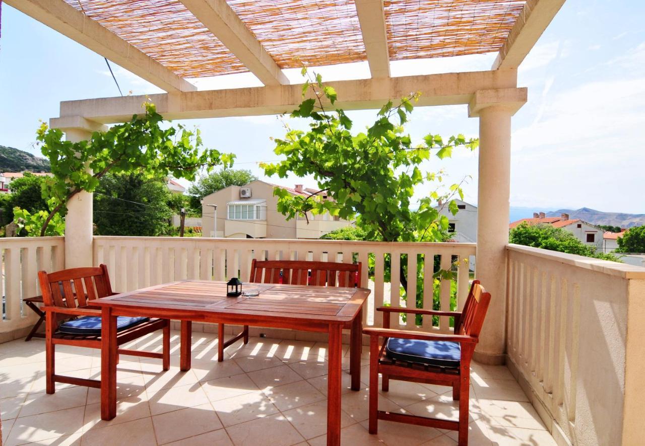 Villa Schober Baška Exteriör bild