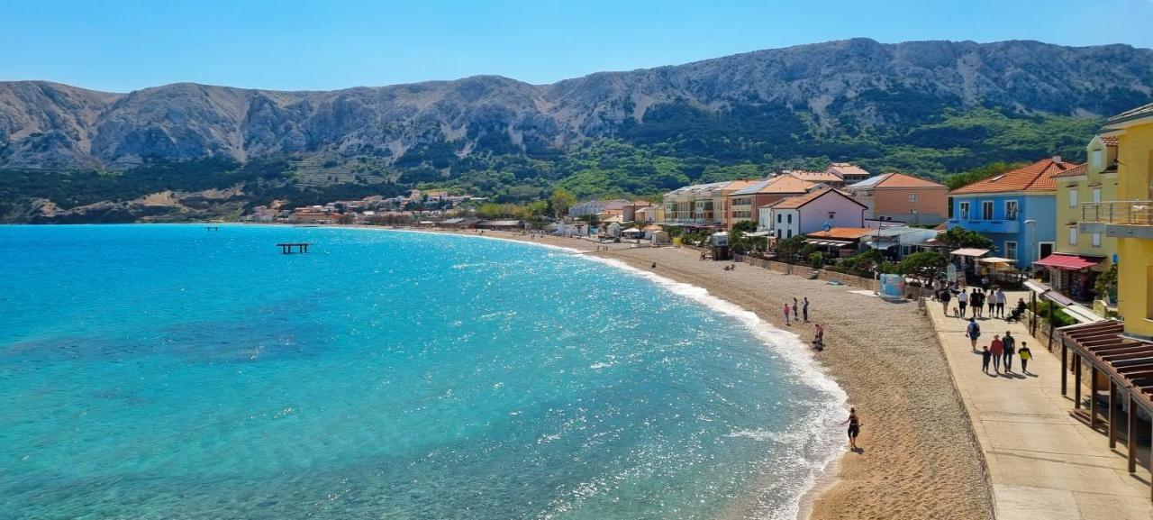Villa Schober Baška Exteriör bild